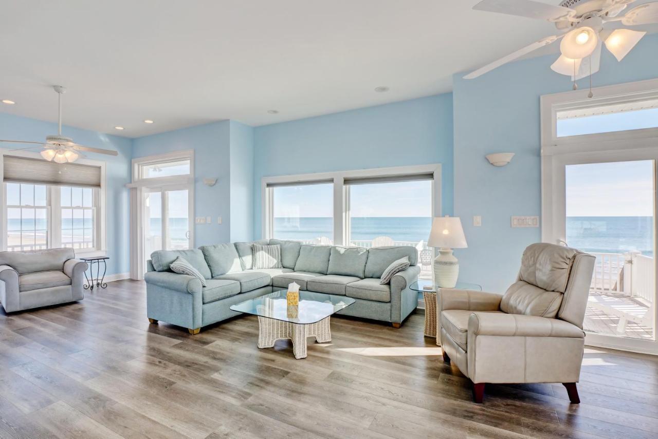 ノース・トップセール・ビーチ 4194 Island Drive - Oceanfront, Community Poolヴィラ エクステリア 写真